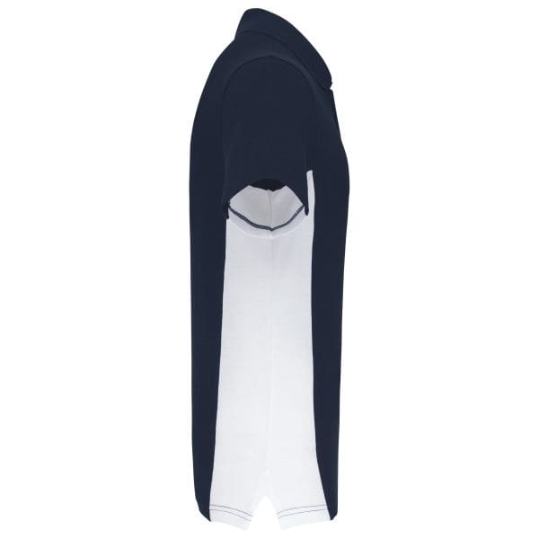 Polo piqué manches courtes bicolore homme – Image 70
