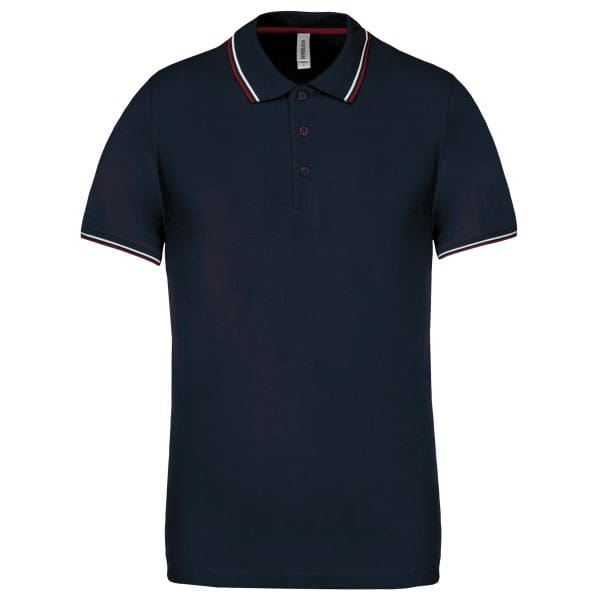 Polo maille piquée manches courtes homme – Image 111