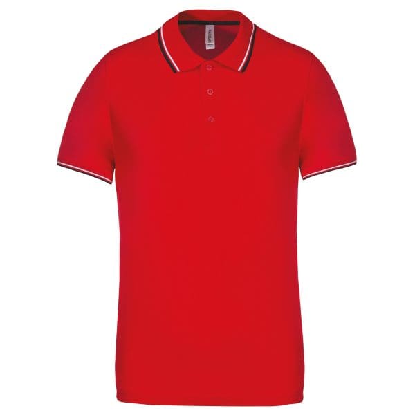 Polo maille piquée manches courtes homme – Image 135