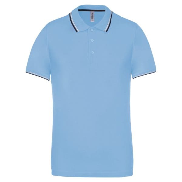 Polo maille piquée manches courtes homme – Image 147
