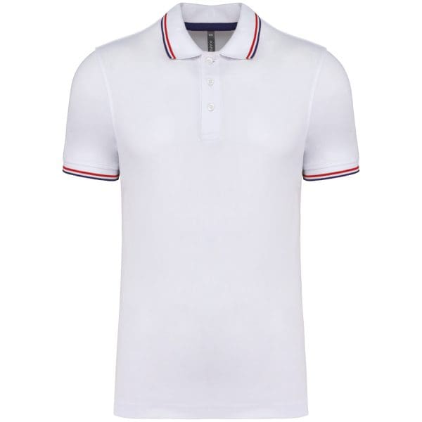 Polo maille piquée manches courtes homme – Image 159