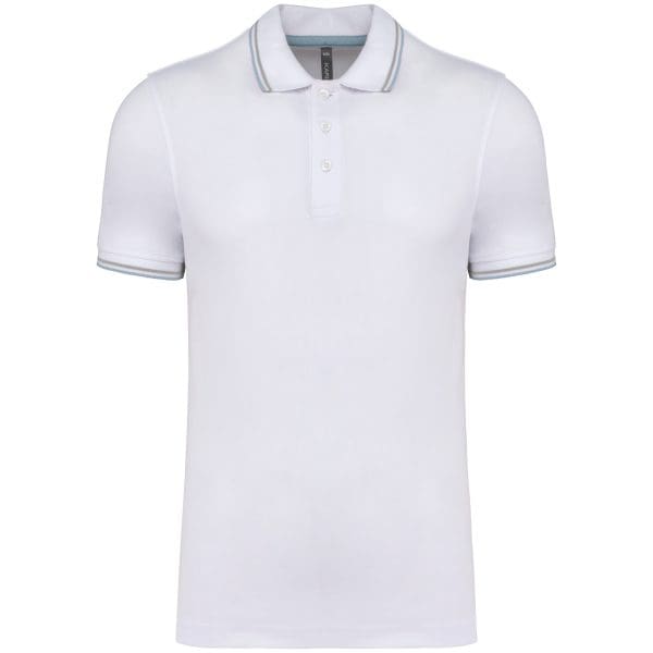 Polo maille piquée manches courtes homme – Image 183