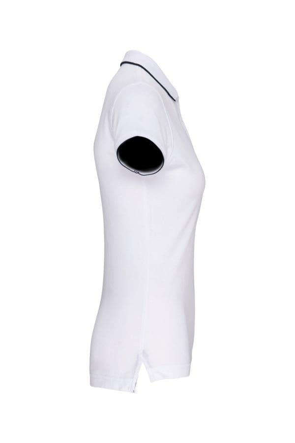Polo maille piquée manches courtes femme – Image 37