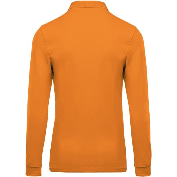 Polo piqué manches longues homme – Image 301