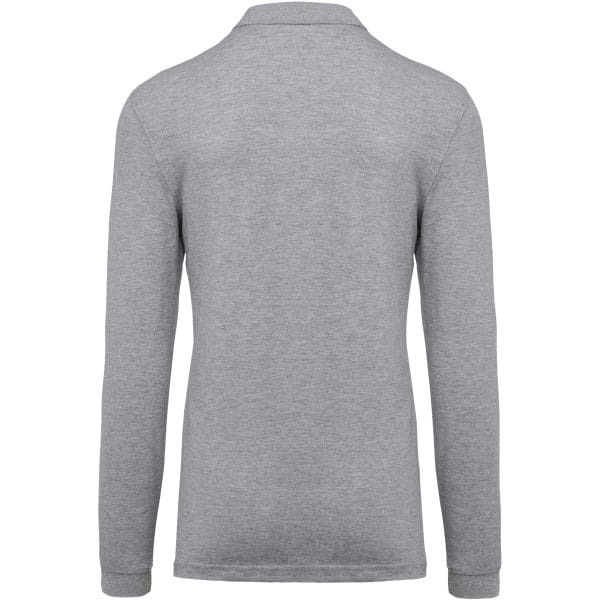 Polo piqué manches longues homme – Image 315