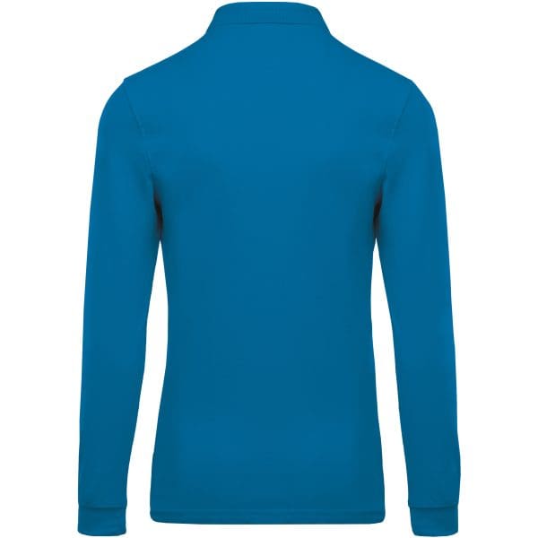 Polo piqué manches longues homme – Image 357