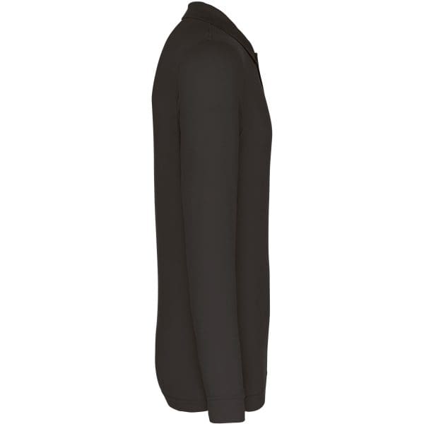 Polo piqué manches longues homme – Image 13