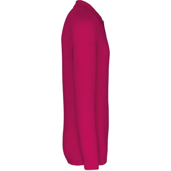Polo piqué manches longues homme – Image 41