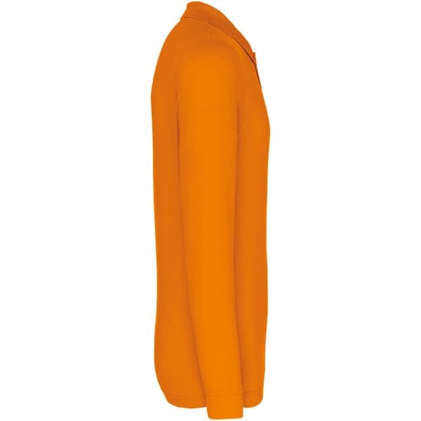Polo piqué manches longues homme – Image 97