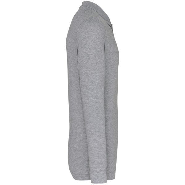 Polo piqué manches longues homme – Image 111