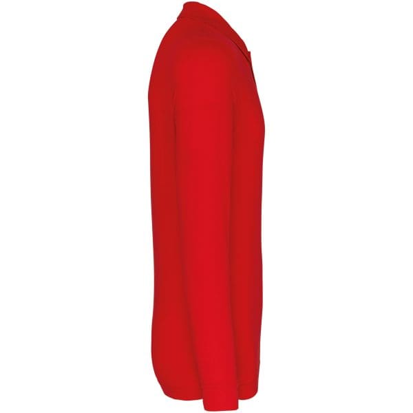 Polo piqué manches longues homme – Image 125