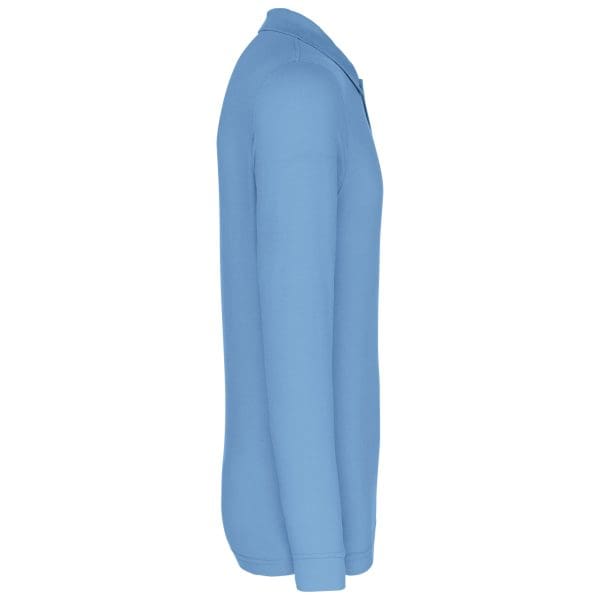 Polo piqué manches longues homme – Image 139