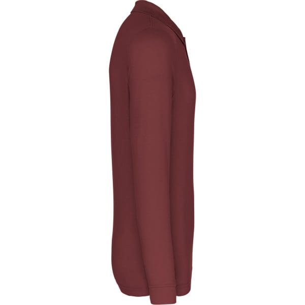 Polo piqué manches longues homme – Image 181