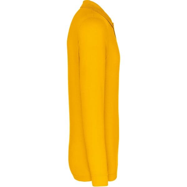 Polo piqué manches longues homme – Image 195