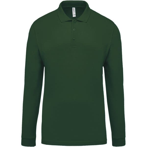 Polo piqué manches longues homme – Image 26