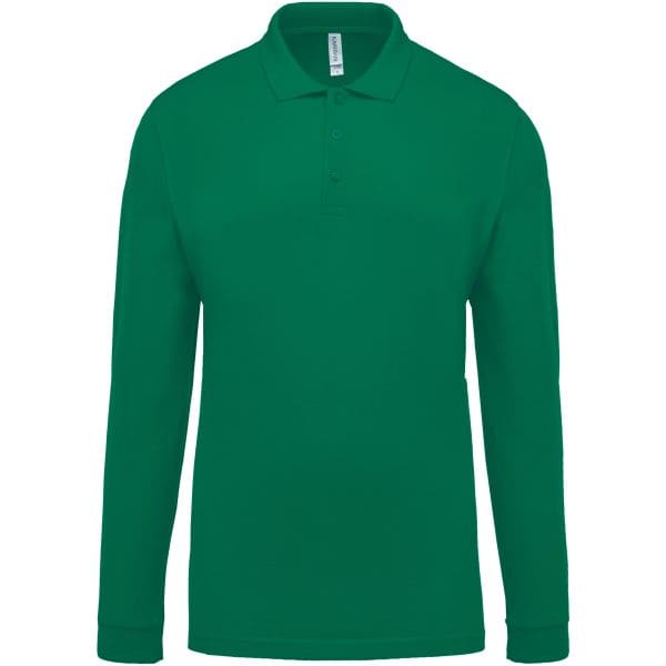 Polo piqué manches longues homme – Image 54
