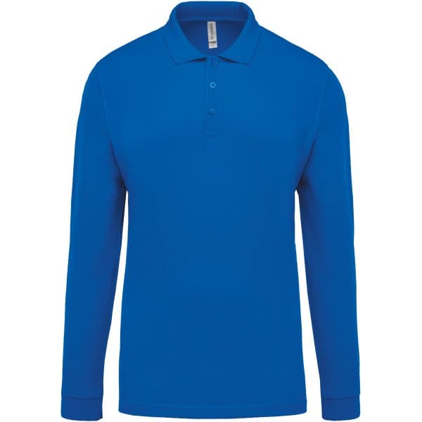 Polo piqué manches longues homme – Image 68