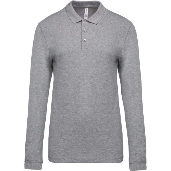 Polo piqué manches longues homme – Image 110