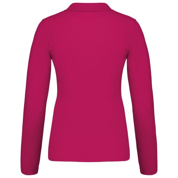 Polo piqué manches longues femme – Image 273