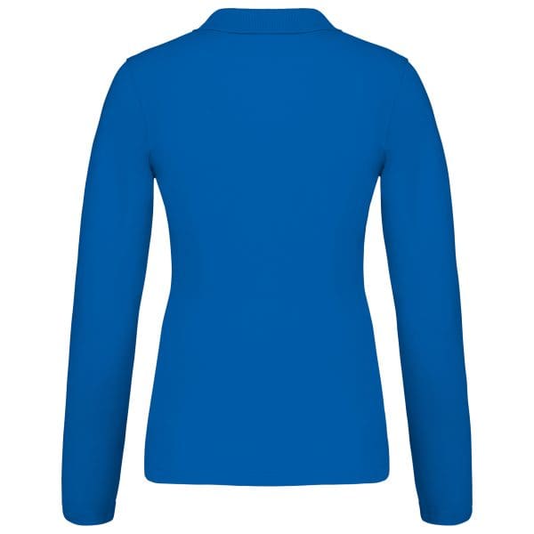 Polo piqué manches longues femme – Image 301