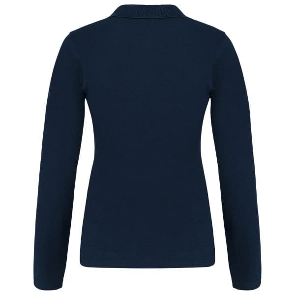 Polo piqué manches longues femme – Image 315
