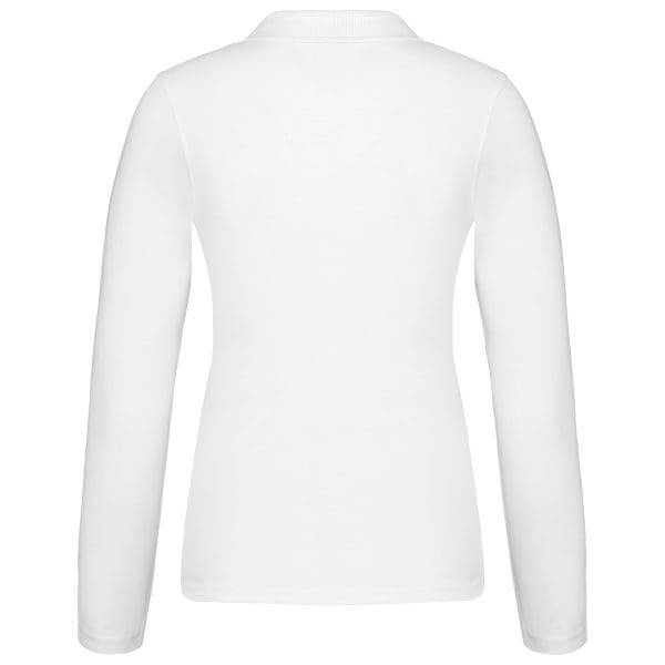 Polo piqué manches longues femme – Image 399