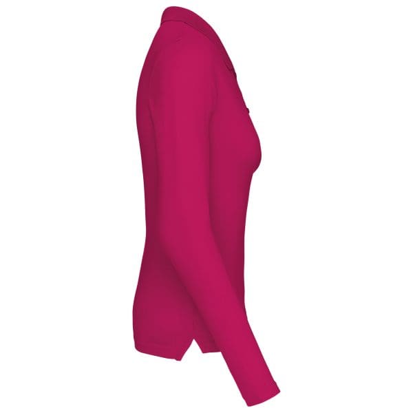 Polo piqué manches longues femme – Image 55