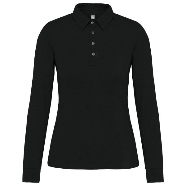 Polo jersey manches longues femme – Image 14