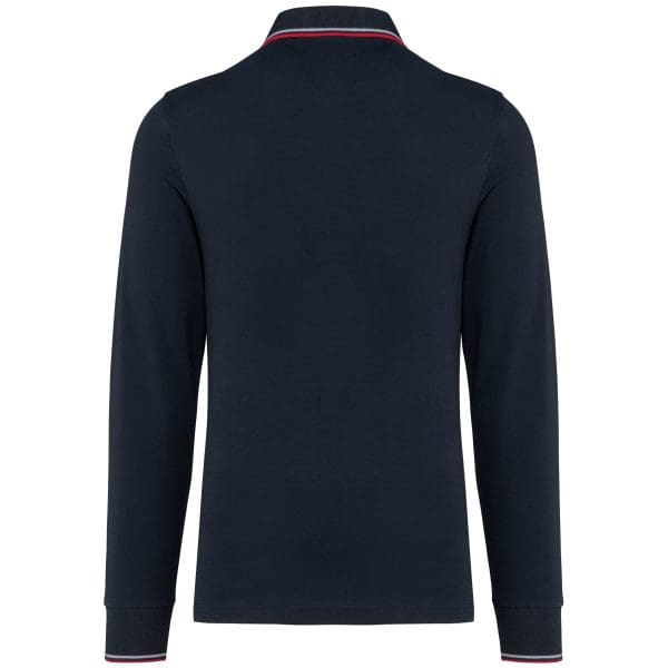 Polo maille piquée manches longues homme – Image 99