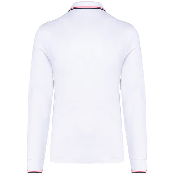 Polo maille piquée manches longues homme – Image 123