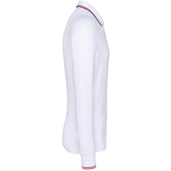 Polo maille piquée manches longues homme – Image 58