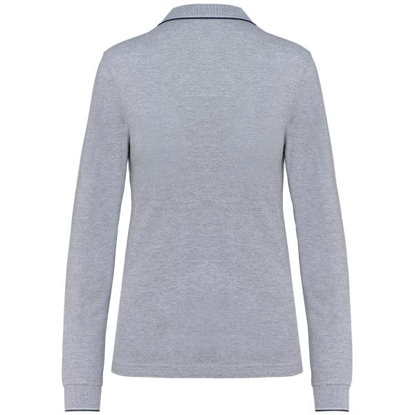 Polo maille piquée manches longues femme – Image 111