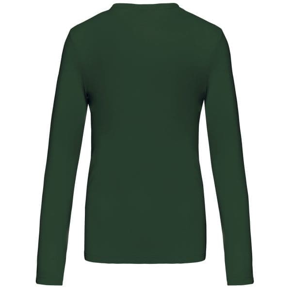 T-shirt col V manches longues femme – Image 327
