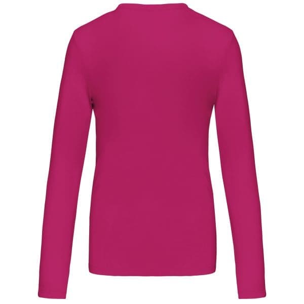 T-shirt col V manches longues femme – Image 339