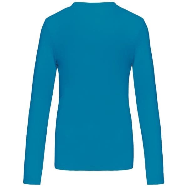 T-shirt col V manches longues femme – Image 471