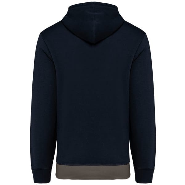 Sweat-shirt tricolore à capuche unisexe – Image 101
