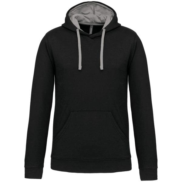 Sweat-shirt capuche contrastée homme – Image 6