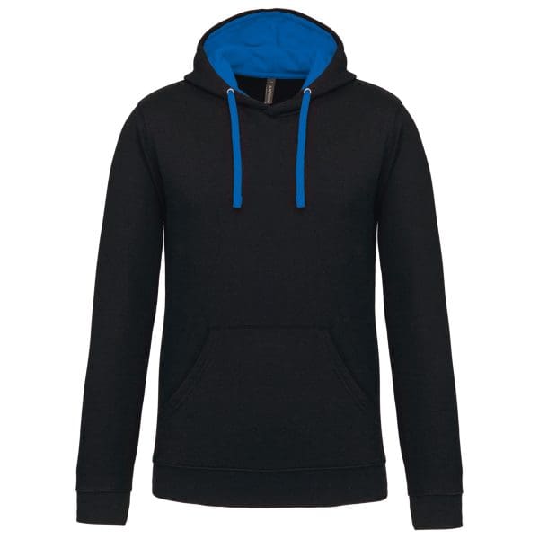 Sweat-shirt capuche contrastée homme – Image 38