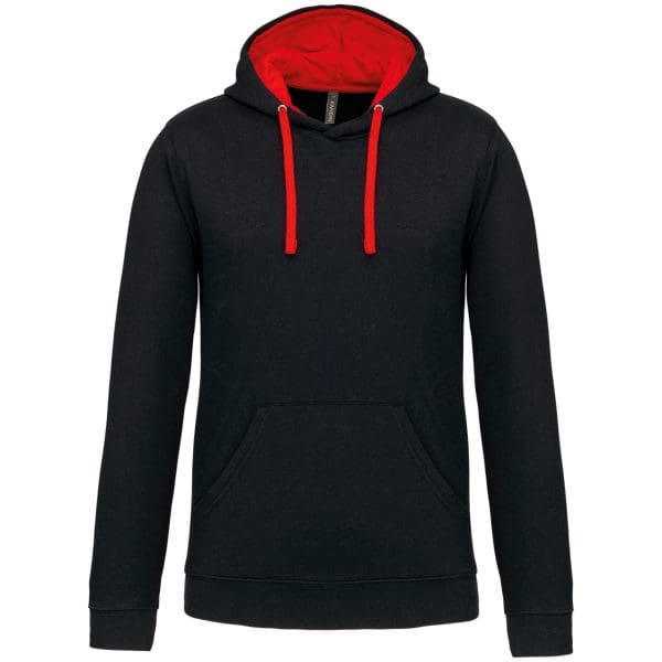 Sweat-shirt capuche contrastée homme – Image 70