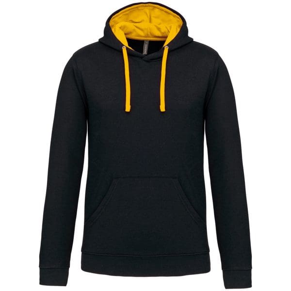 Sweat-shirt capuche contrastée homme – Image 86