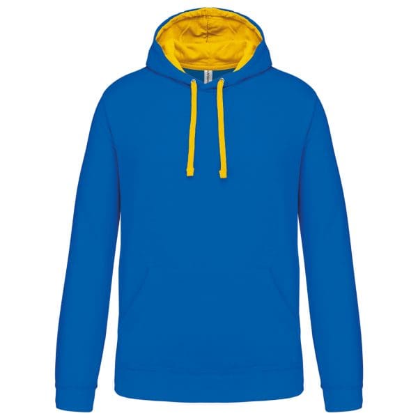 Sweat-shirt capuche contrastée homme – Image 166