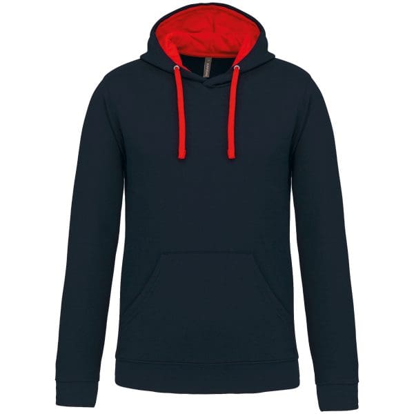 Sweat-shirt capuche contrastée homme – Image 198