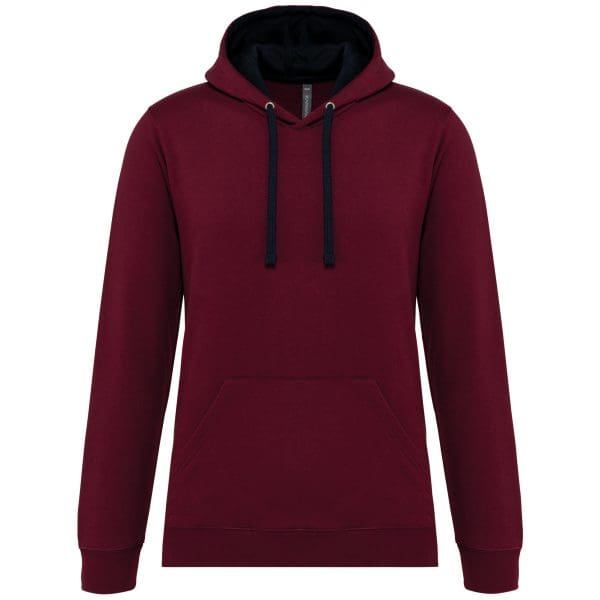Sweat-shirt capuche contrastée homme – Image 342