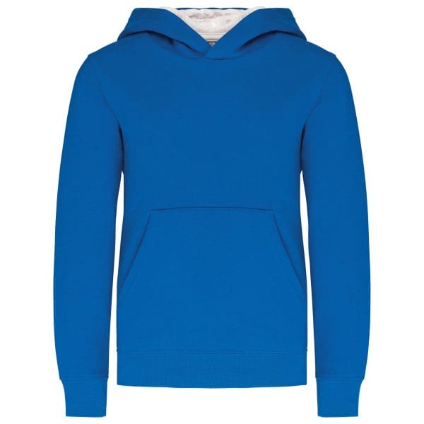 Sweat-shirt capuche contrastée enfant – Image 50