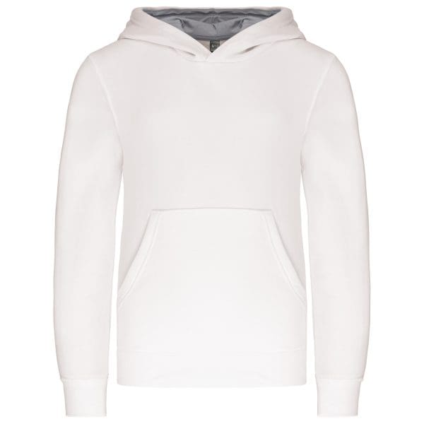 Sweat-shirt capuche contrastée enfant – Image 114