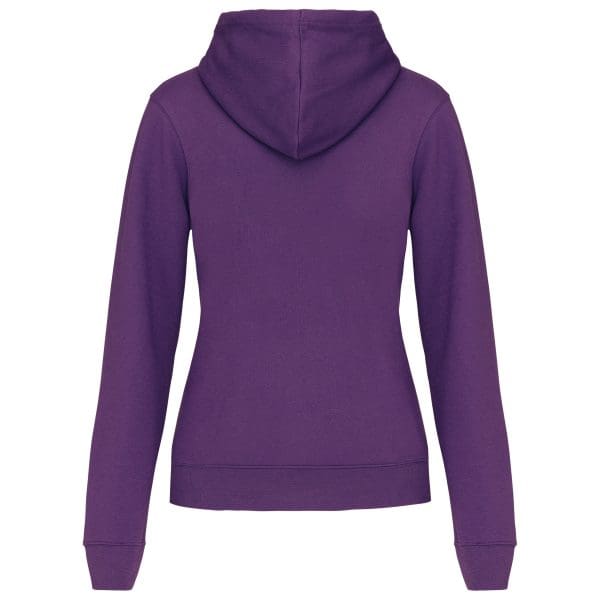 Sweat-shirt capuche contrastée femme – Image 365