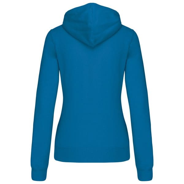 Sweat-shirt capuche contrastée femme – Image 401
