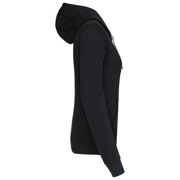 Sweat-shirt capuche contrastée femme – Image 11