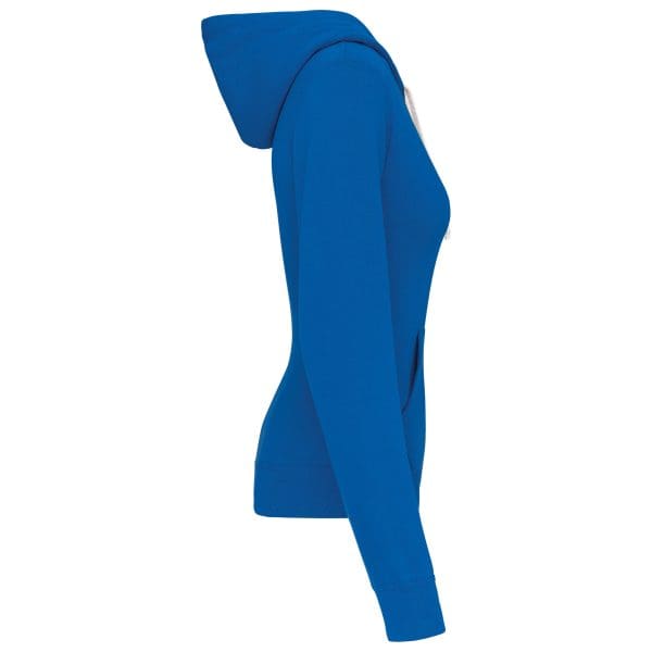 Sweat-shirt capuche contrastée femme – Image 83