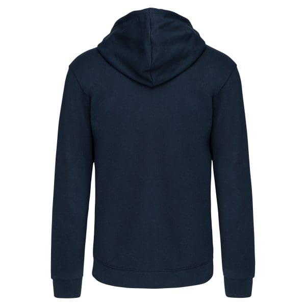 Sweat-shirt zippé capuche contrastée – Image 289